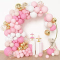 144Pcs Pink Balloon Garland Arch Kit
